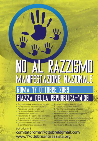 Manifestazione Nazionale Antirazzista