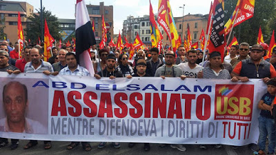 manifestazione a Piacenza 18 settembre 2016