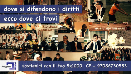 5x1000 Progetto Diritti