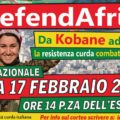 Con la resistenza di Afrin e per la libertà di Öcalan! defend afrin 3