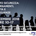 Decreto Sicurezza: aggiornamenti , criticità e conseguenze 47377760_2265699603667140_5412997989532696576_o