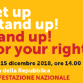 Get up, stand up! Stand up for your rights! banner facebook