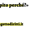 «Hai capito perché?» 1